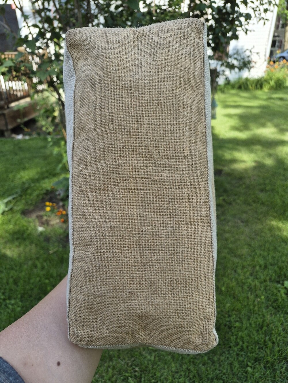 Apolis Global Citizen Jute Market Bag with Leather Handles - Picture 4 of 4